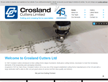 Tablet Screenshot of croslandcuttersltd.co.uk